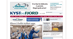 Desktop Screenshot of kystogfjord.no